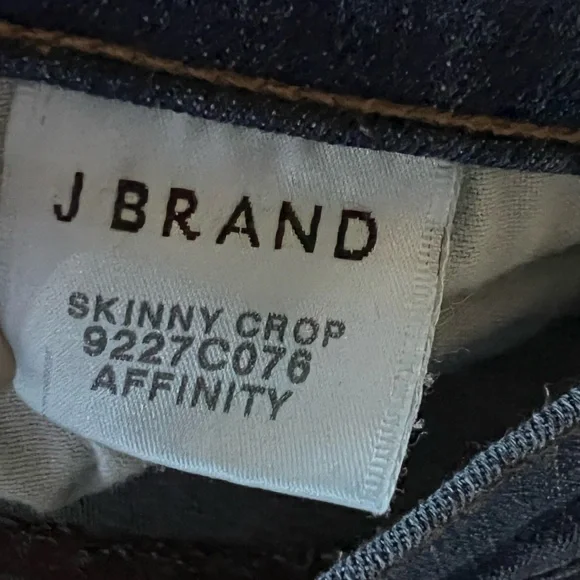 J Brand Indigo Denim Jeans size 27 - Picture 11 of 12